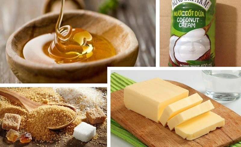 Chuẩn bị nguyên liệu làm kẹo dừa