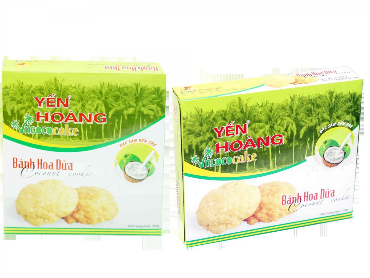 Mã số : YH BHD.HO 300D Bánh Hoa Dừa 300g