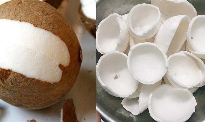 Cơm dừa nên chọn loại bánh tẻ