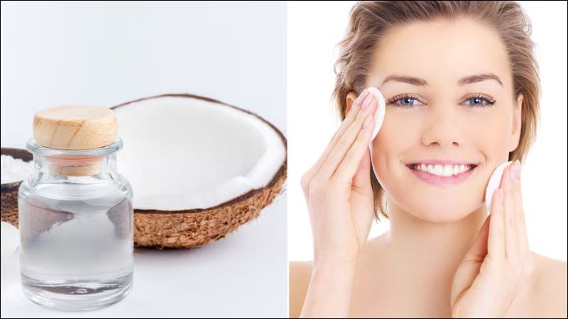 Dầu dừa thường được sử dụng để chăm sóc da mặt