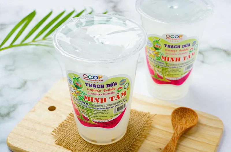 Hộp thạch dừa Minh Tâm