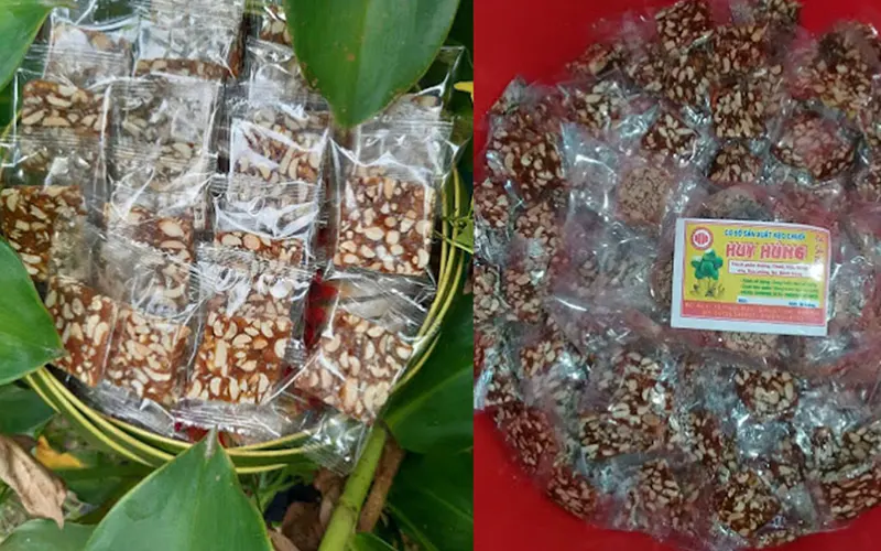   Huy Hùng thương hiệu kẹo chuối nổi tiếng ở Bến Tre