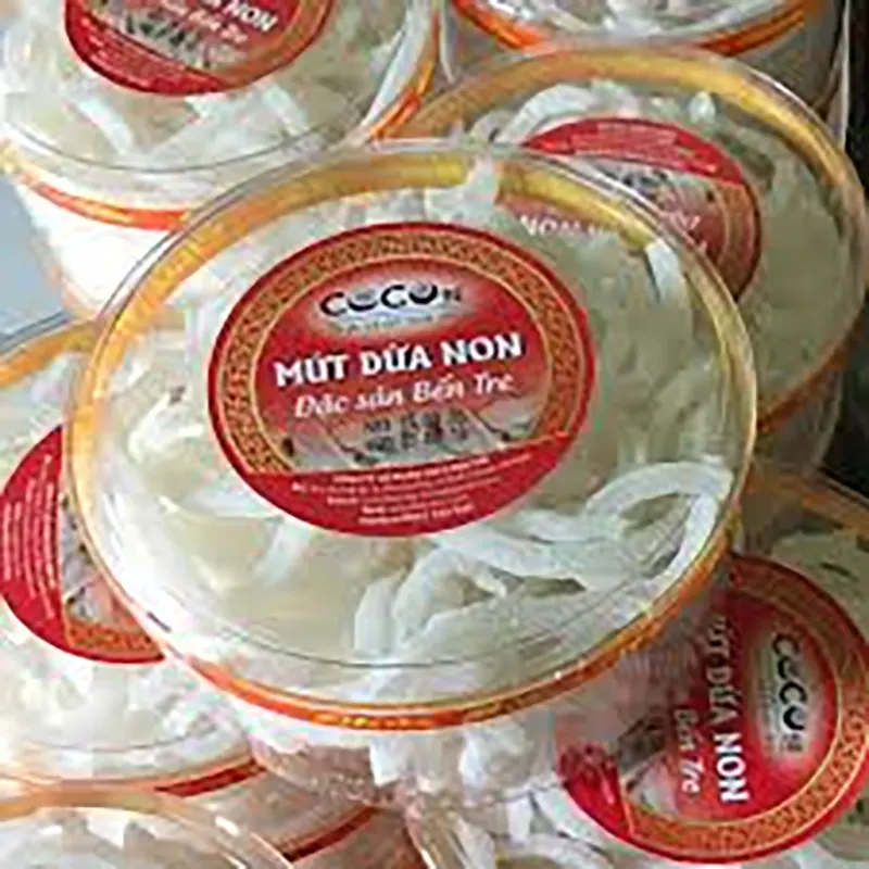 Khám Phá Đặc Sản Mứt Dừa Non Bến Tre