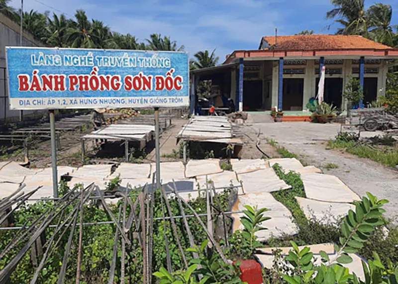 Làng nghề Sơn Đốc Bến Tre