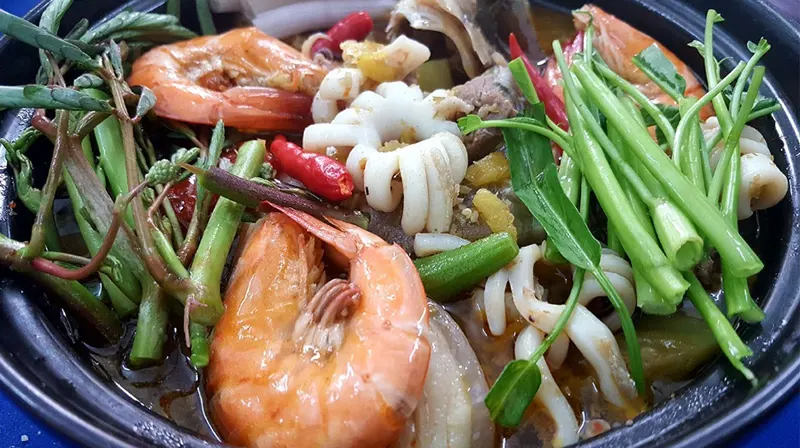 Lẩu mắm Trúc Giang