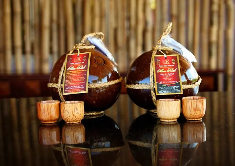 Rượu dừa Bến Tre
