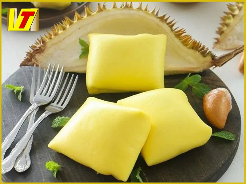 bánh crepe sầu riêng bến tre