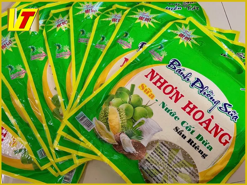 Bánh tráng dừa dẻo