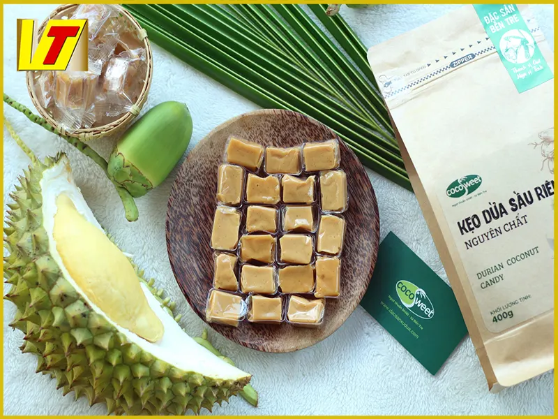 Kẹo dừa sầu riêng