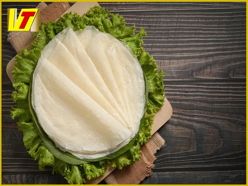 Phần vỏ bánh sau khi đem phơi